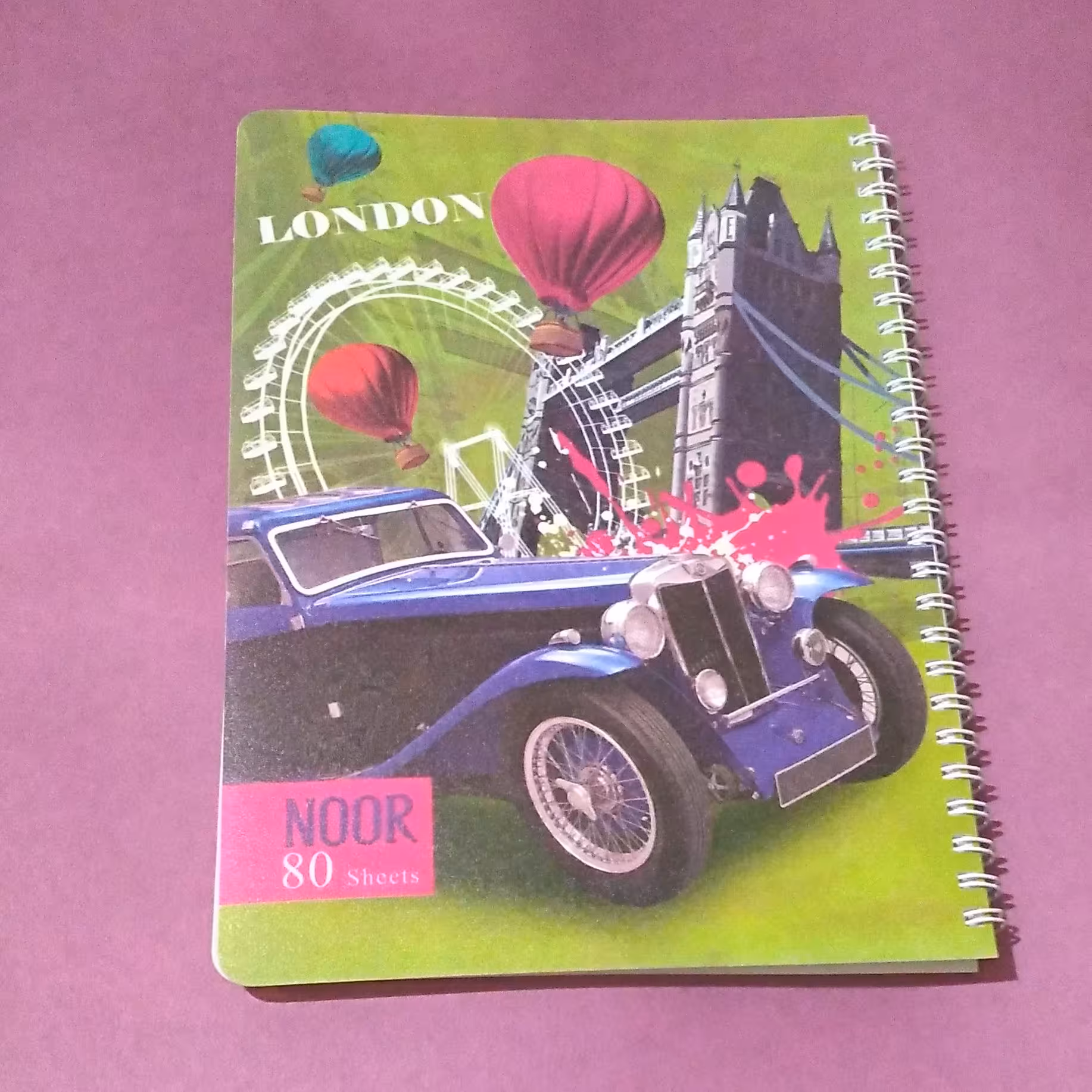 دفتر مشق 80 برگ سیمی