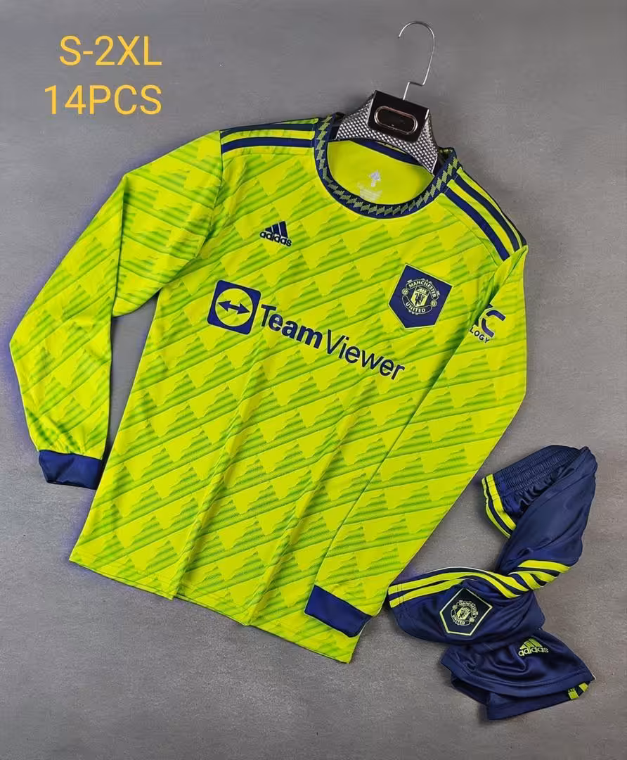 کیت سوم منچستر یونایتد آستین بلند (پیراهن شورت) فصل 2022-2023 هواداری