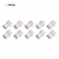 کانکتور Cat6 ای ام پی مدل AMP-110 بسته 10 عددی
