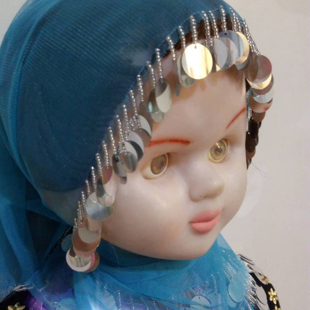 روسری پولک دوز