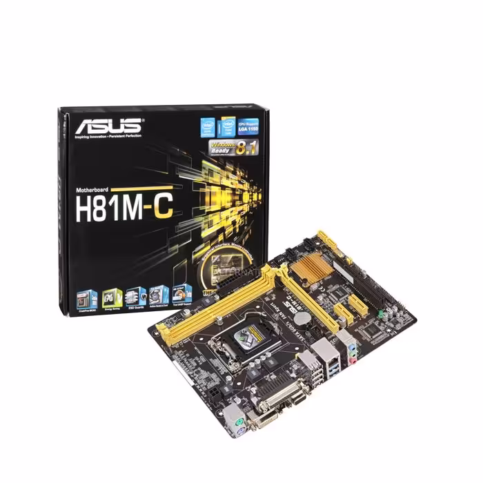 مادربرد ایسوس مدل H81M-C مادربورد ASUS مدل H81M| آرکا 90