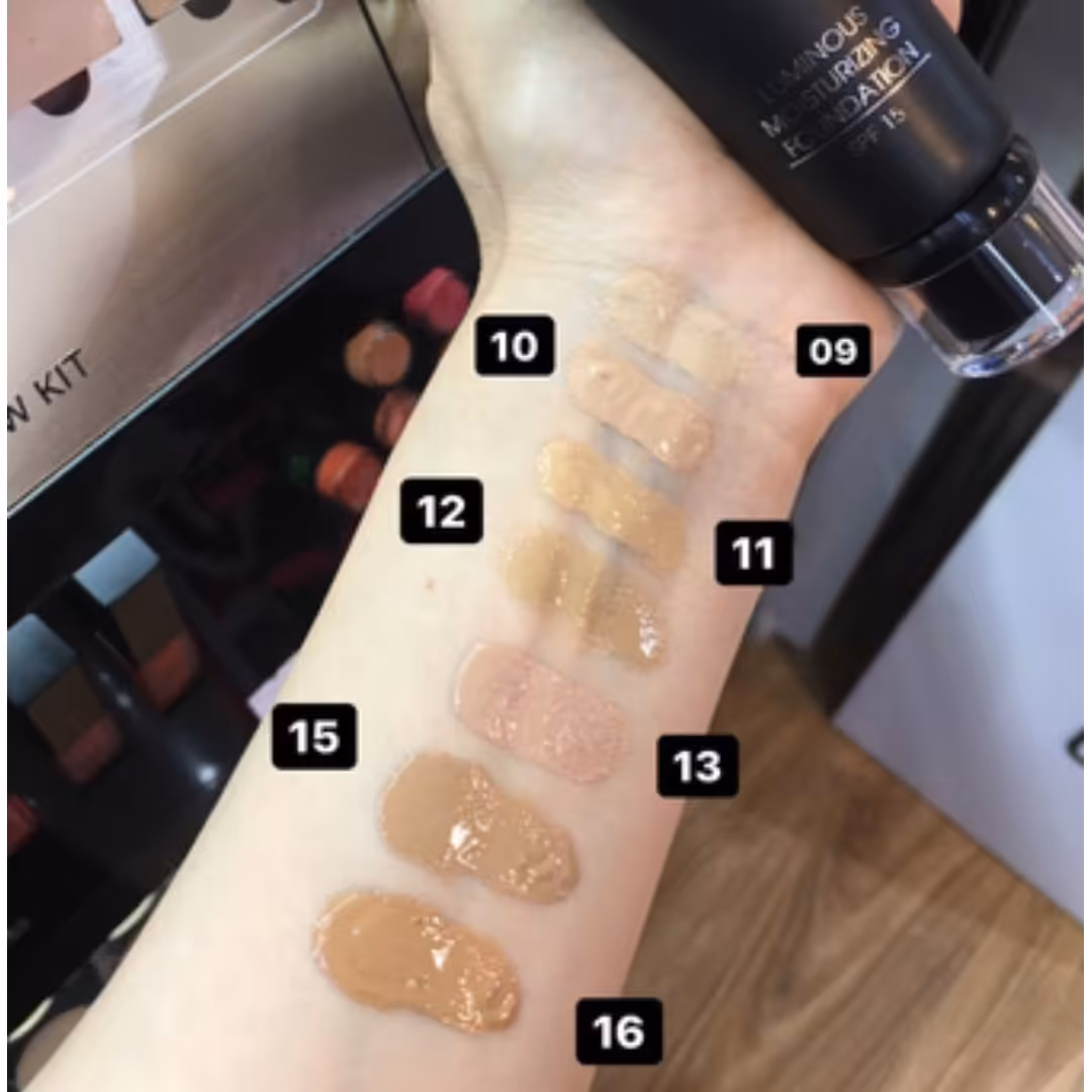 کرم پودر  تیوپی اصل نوت تناژ رنگی صورتی روشن  حجم 35 میلی لیتر سری luminous moisturizer شماره 13