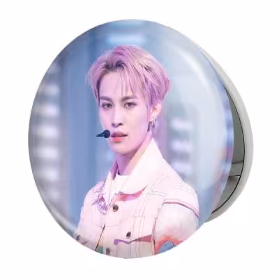 آینه جیبی خندالو طرح یانگ یانگ گروه NCT مدل تاشو کد 12235