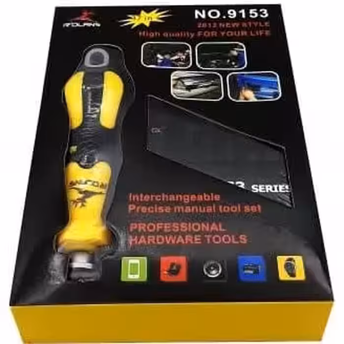 ست پیچ گوشتی حرفه‌ای Rolans مدل 9153 – ابزار دقیق و مقاوم