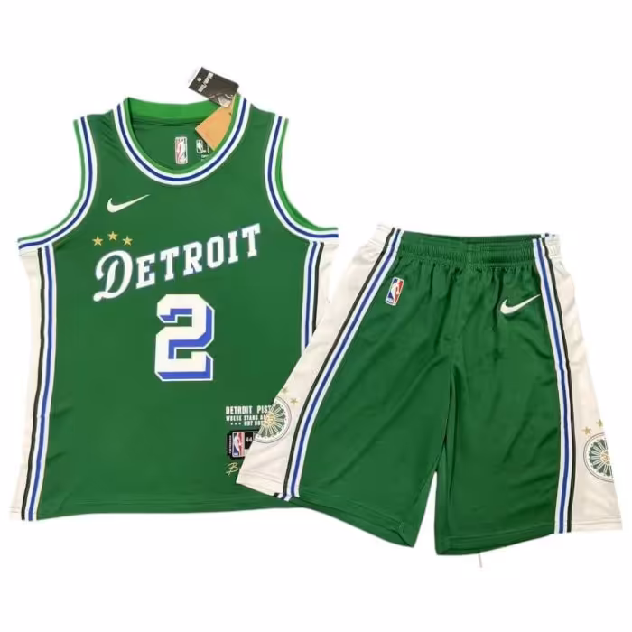 پیراهن شورت بسکتبالی دیترویت پیستون 2023 شماره 2