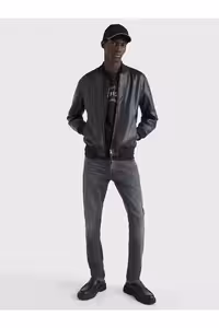 شلوار جین مشکی مردانه سیاه لوگوی استفاده روزانه از MW0MW31096 1B2 Tommy Hilfiger