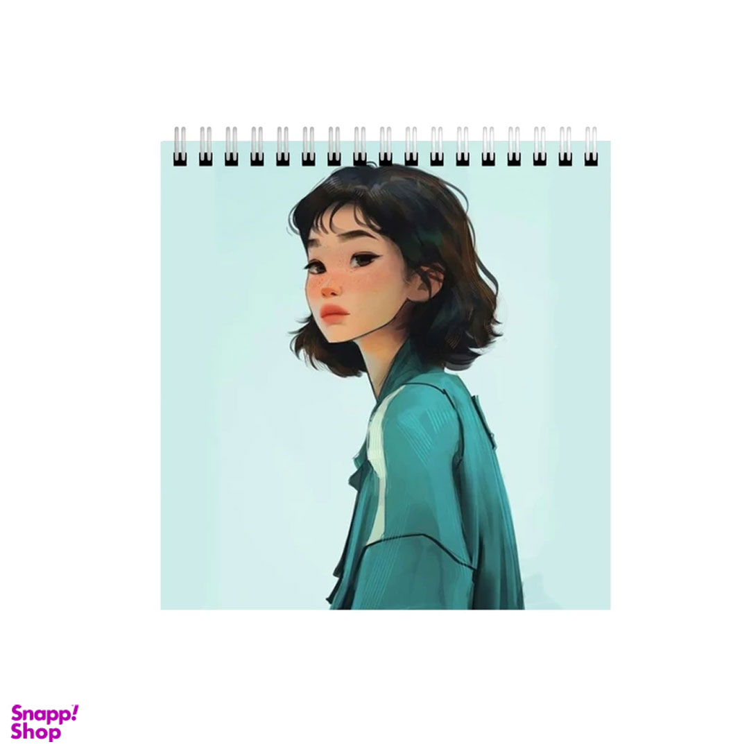 دفتر طراحی 60 برگ مدل سریال اسکویید گیم کد 7365521