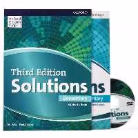 کتاب سولوشنز المنتری ویرایش سوم Solutions Elementary 