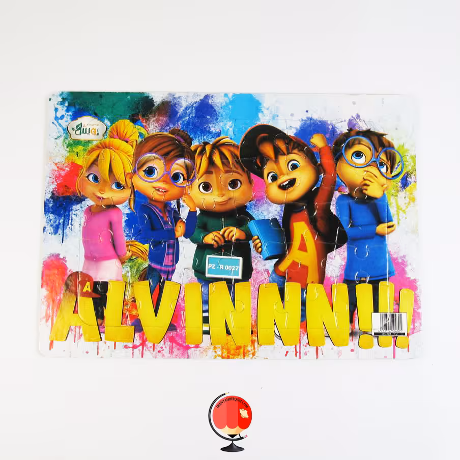 پازل کودکانه 30 تکه طرح آلوین