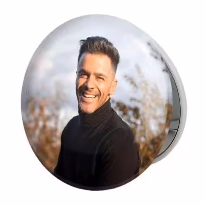 آینه جیبی خندالو طرح سیروان خسروی مدل تاشو کد 3995