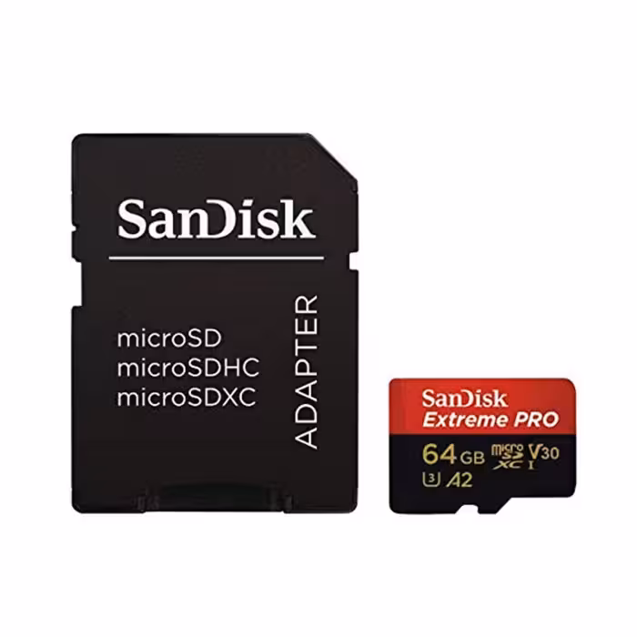 کارت حافظه microSDXC سن دیسک مدل Extreme PRO کلاس A2  سرعت 170MBs 64 گیگابایت