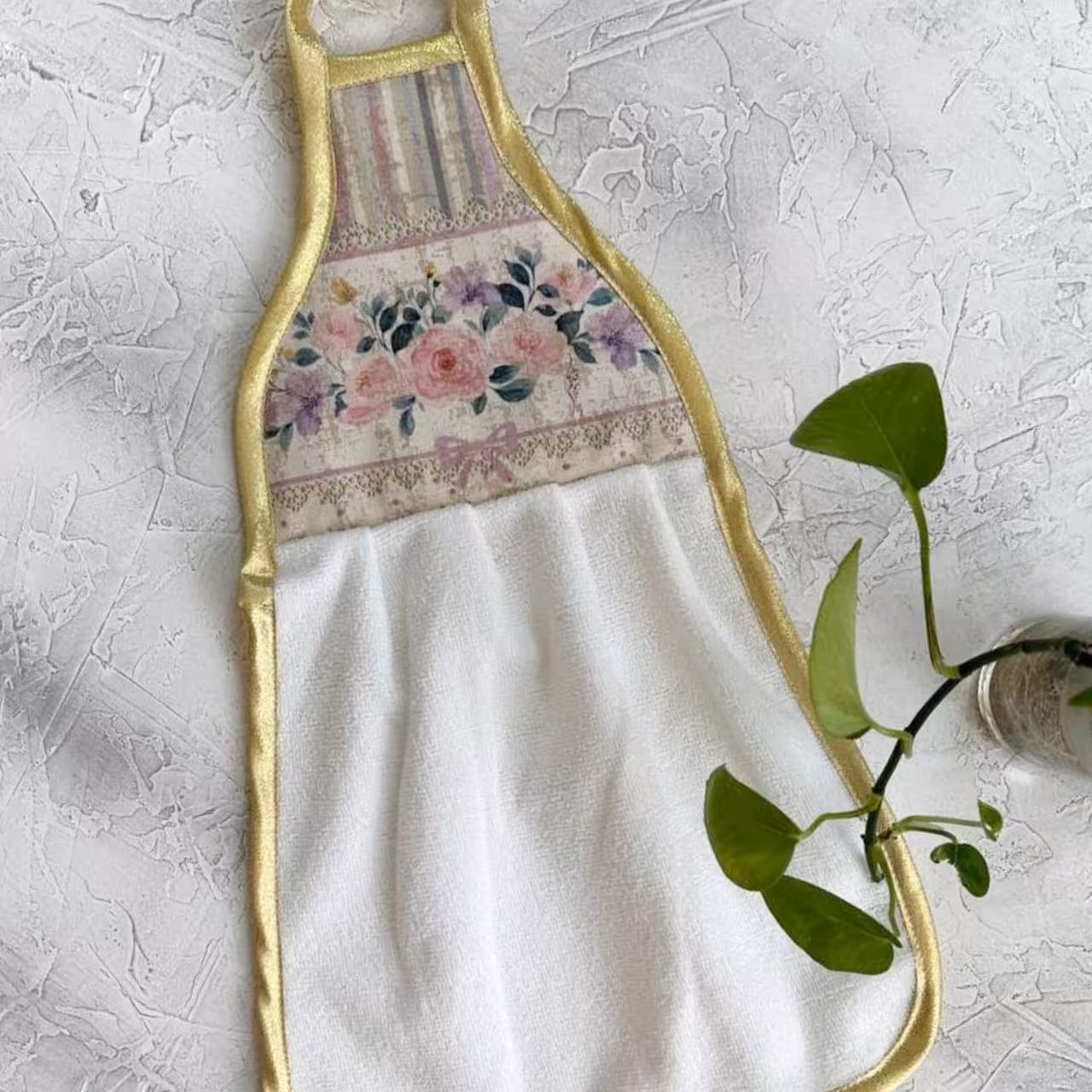 حوله آشپزخانه مدل کارولین لوکس طرح 49