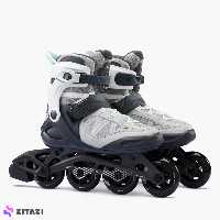 اسکیت کفشی بزرگسال اوکسلو Oxelo مدل Gray-FIT500