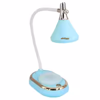 چراغ مطالعه رومیزی طرح آبی CS506