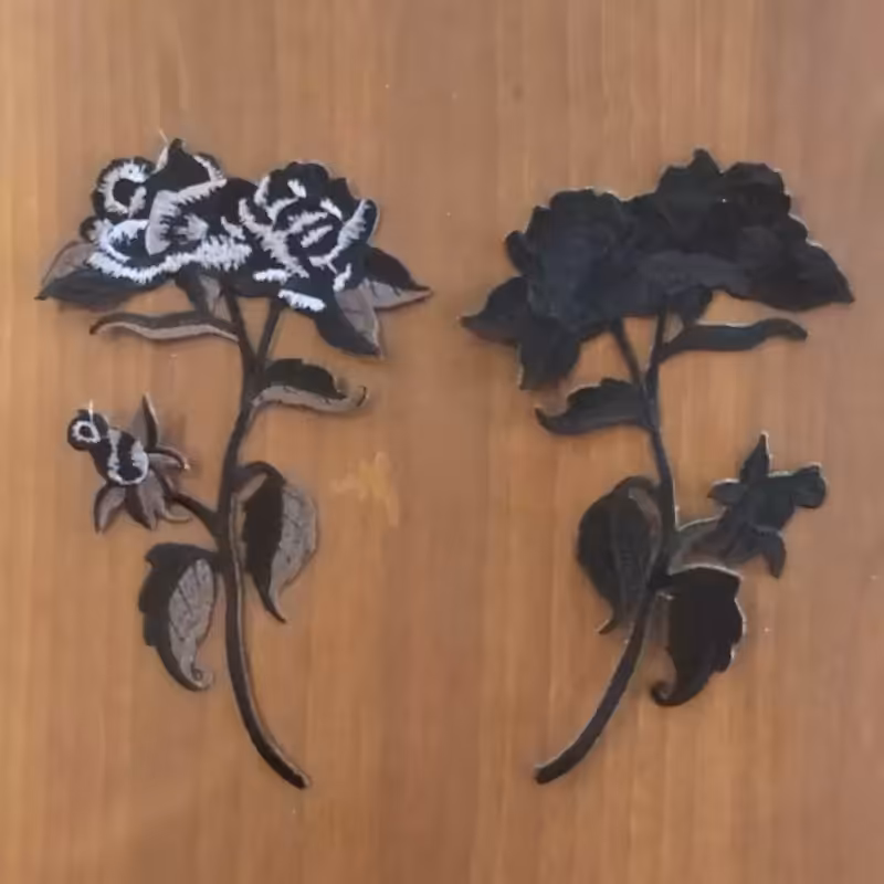اپلیکه گل جیر شاخه ای 1عدد