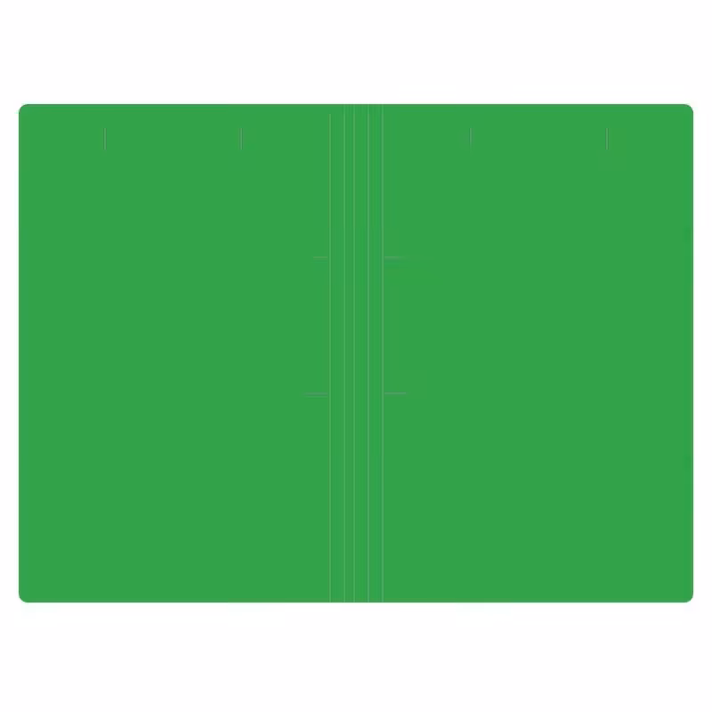 پوشه ی مقوایی روغنی درجه یک تک رنگ خط دار بسته  200 عددی 