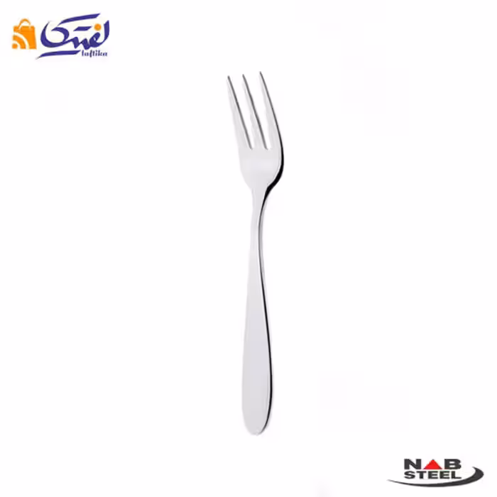 چنگال میوه‌ خوری ناب استیل ورونا 6 عدد استیل براق