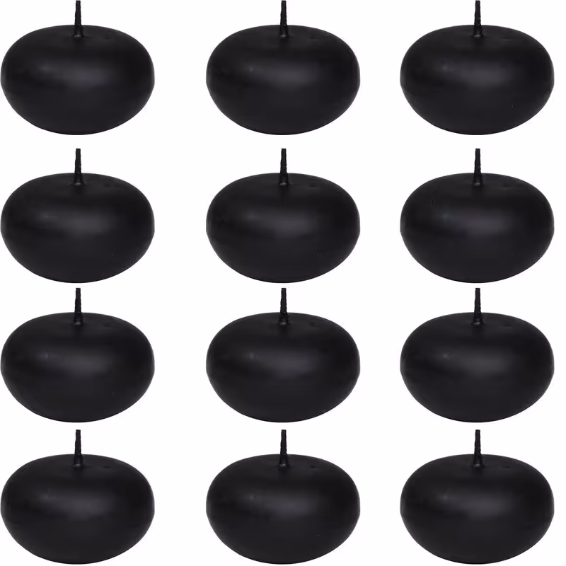 شمع رو آبی.شمع شناور(10عددی)قهوه ای