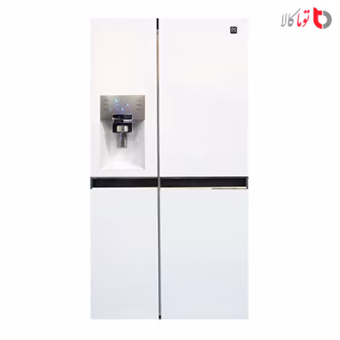 یخچال فریزر ساید بای ساید دوو مدل سفید  D4S-0034