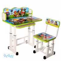 میز تحریر کودک پسرانه طرح سگ های نگهبان