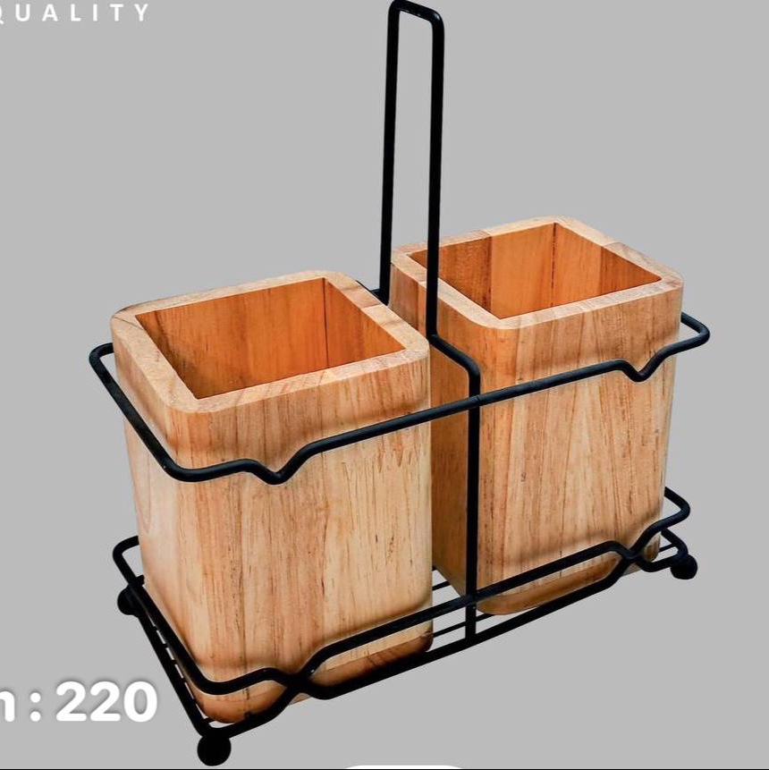 جاقاشقی دوقلو فلز و چوب رابروود
