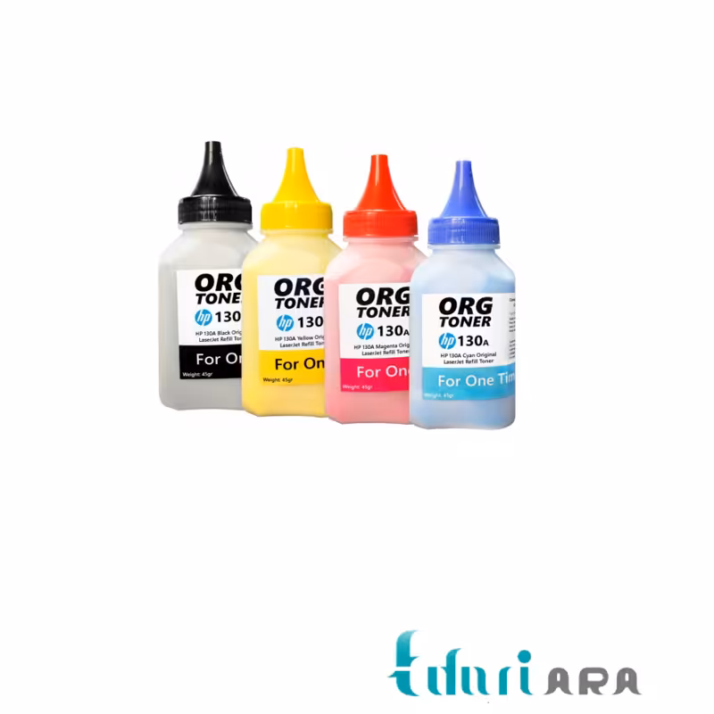 تونر یکبار شارژ کارتریج لیزر رنگی اچ پی 130A سری کامل