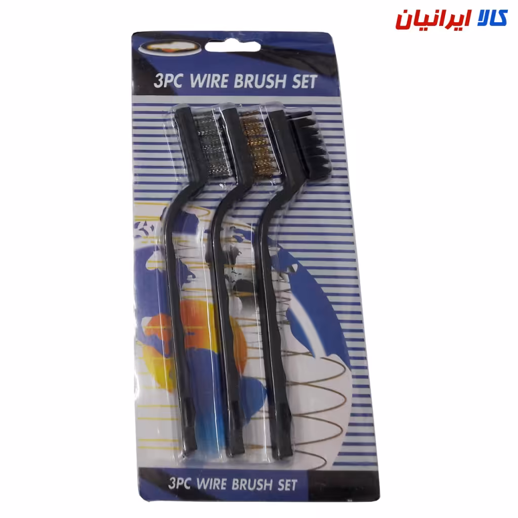 برس سیمی مسواکی 3 تایی