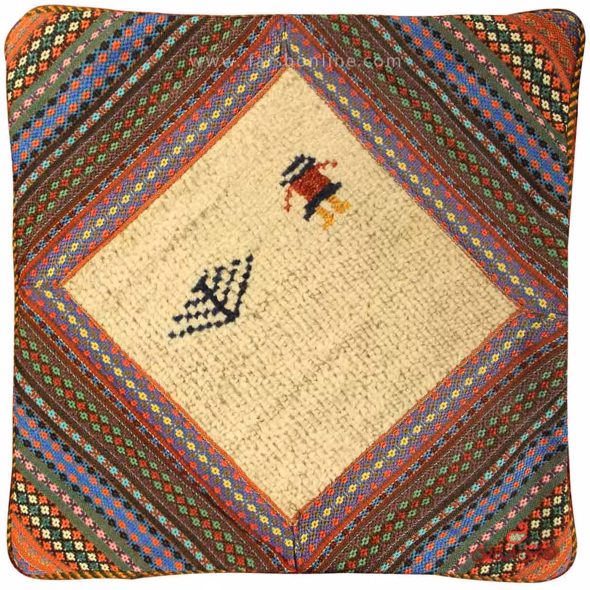 کوسن گبه دستباف کد 629