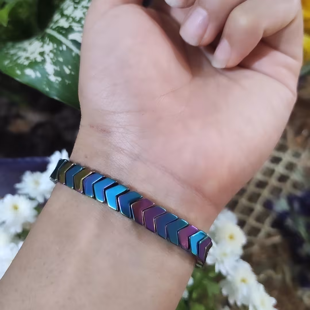 دستبند  حدید آبرنگی