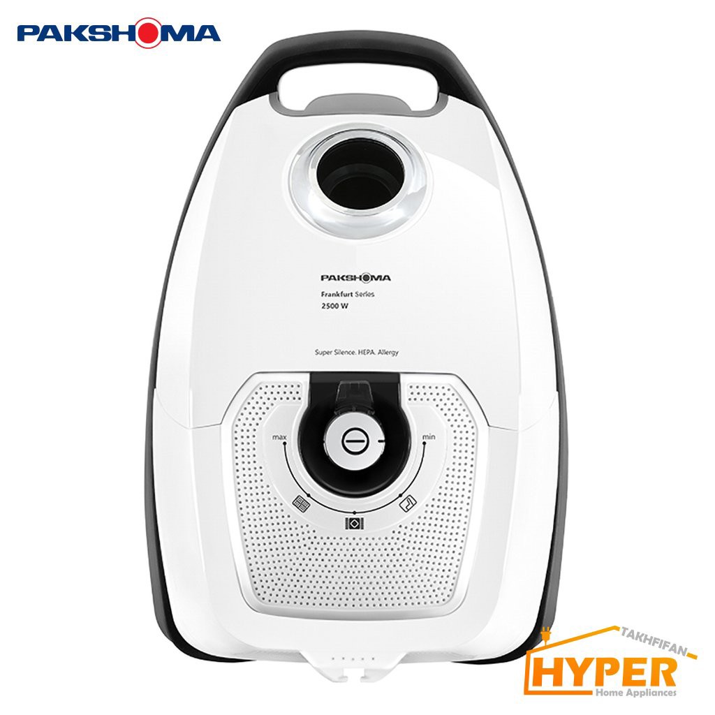 جاروبرقی پاکشوما PVC-25502 W سفید قدرت 2500 وات