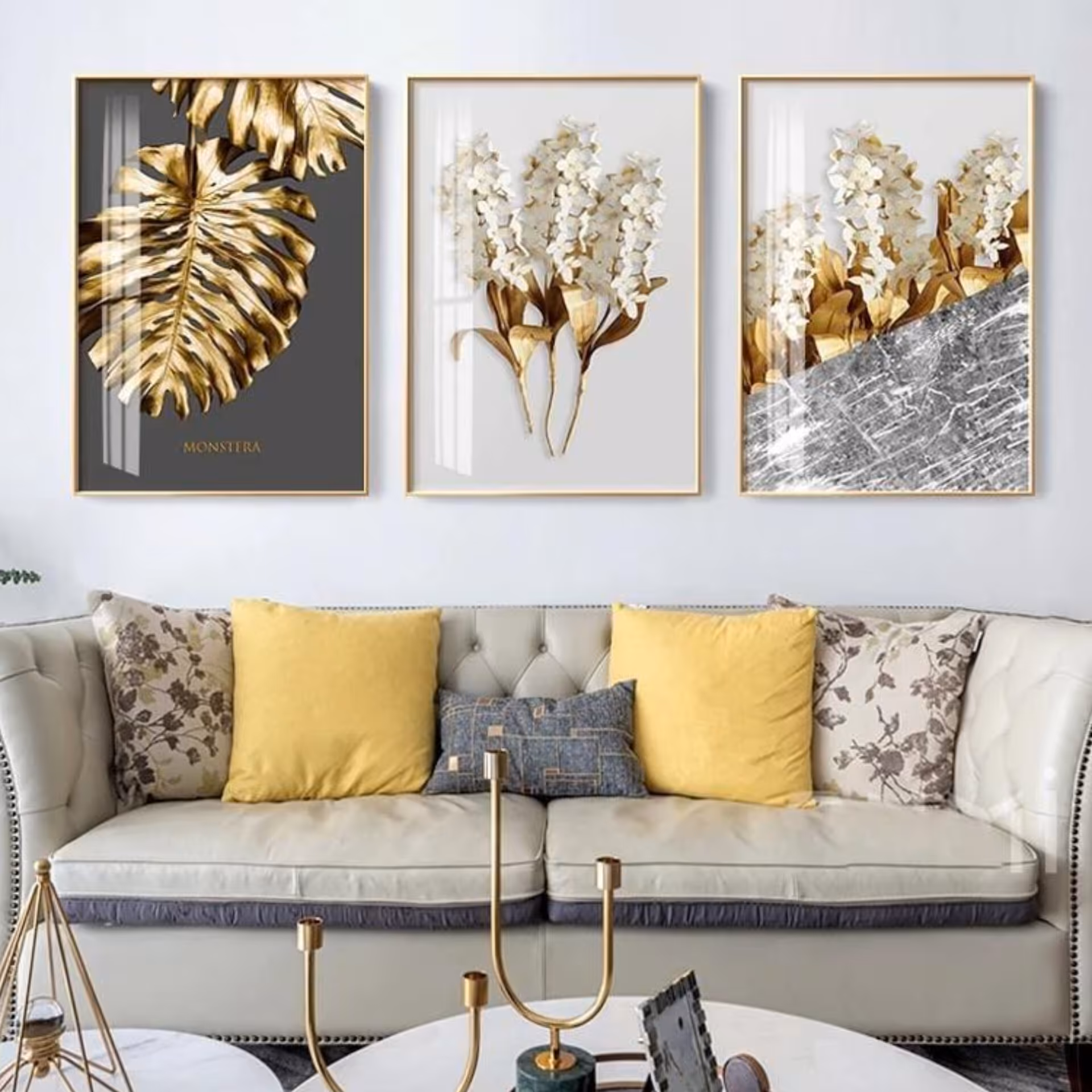 تابلو دکوراتیو 3تیکه کد 690