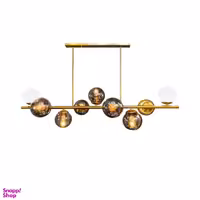 لوستر مدرن 9 شعله مدل لاینر بلند