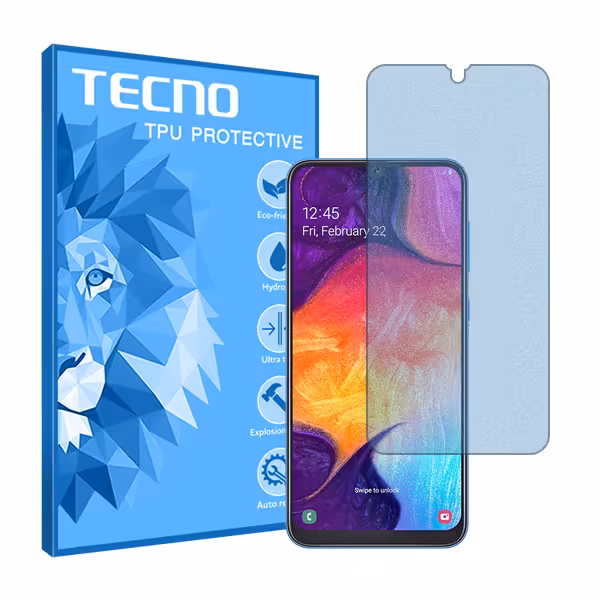 گلس سامسونگ Galaxy A50 مدل مات آنتی بلو برند تکنو کد S