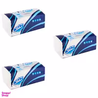 دستمال کاغذی 250 برگ تنو (Teno) مدل اقتصادی بسته 3 عددی