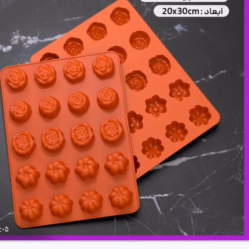 قالب سیلیکونی گل 