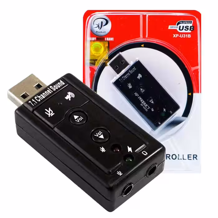 کارت صدا USB ایکس پی XP-U31B V7.1
