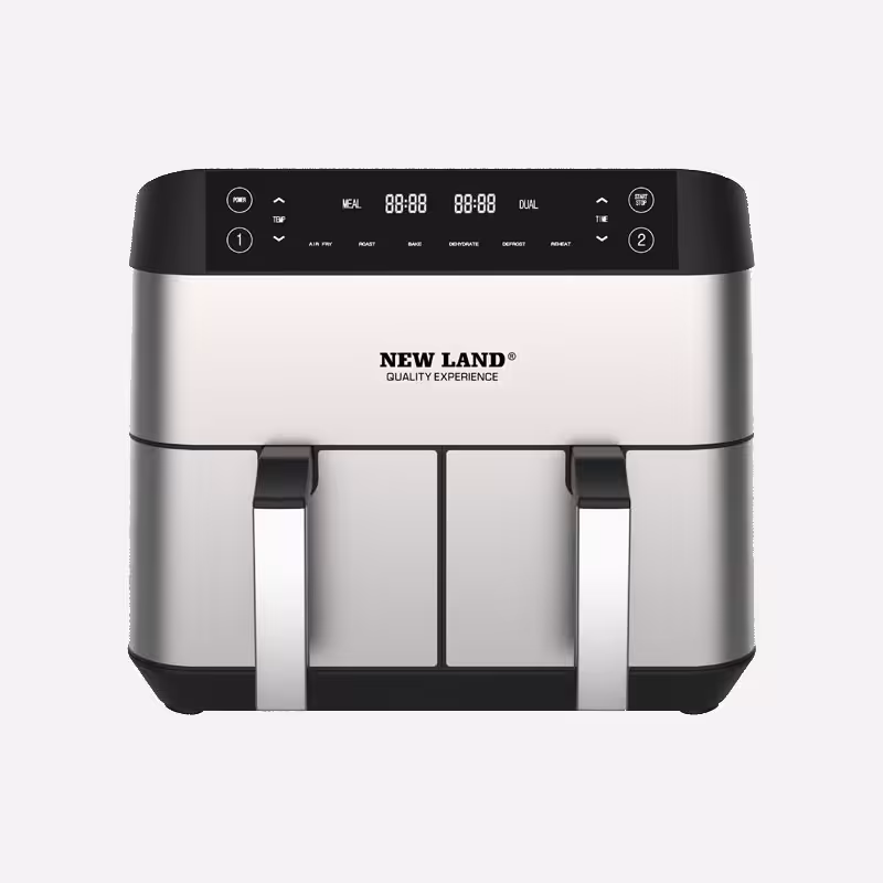 سرخ کن دوقلوی بدون روغن نیولند مدل NL-2745BS