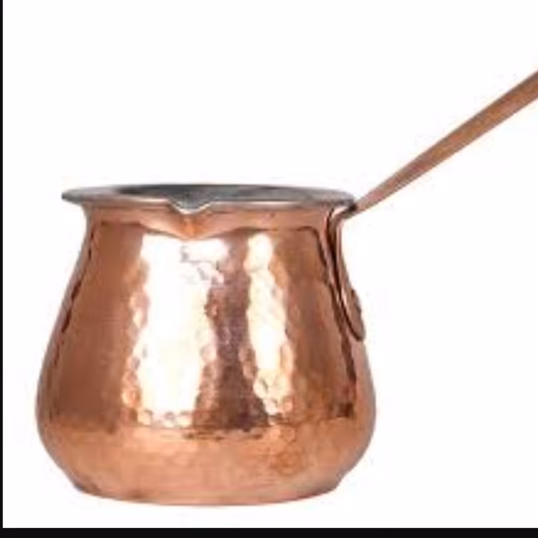 قهوه جوش بزرگ مسی سایز 3