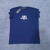 تیشرت یقه گرد BALENCIAGA آستین و یقه کش کد:6