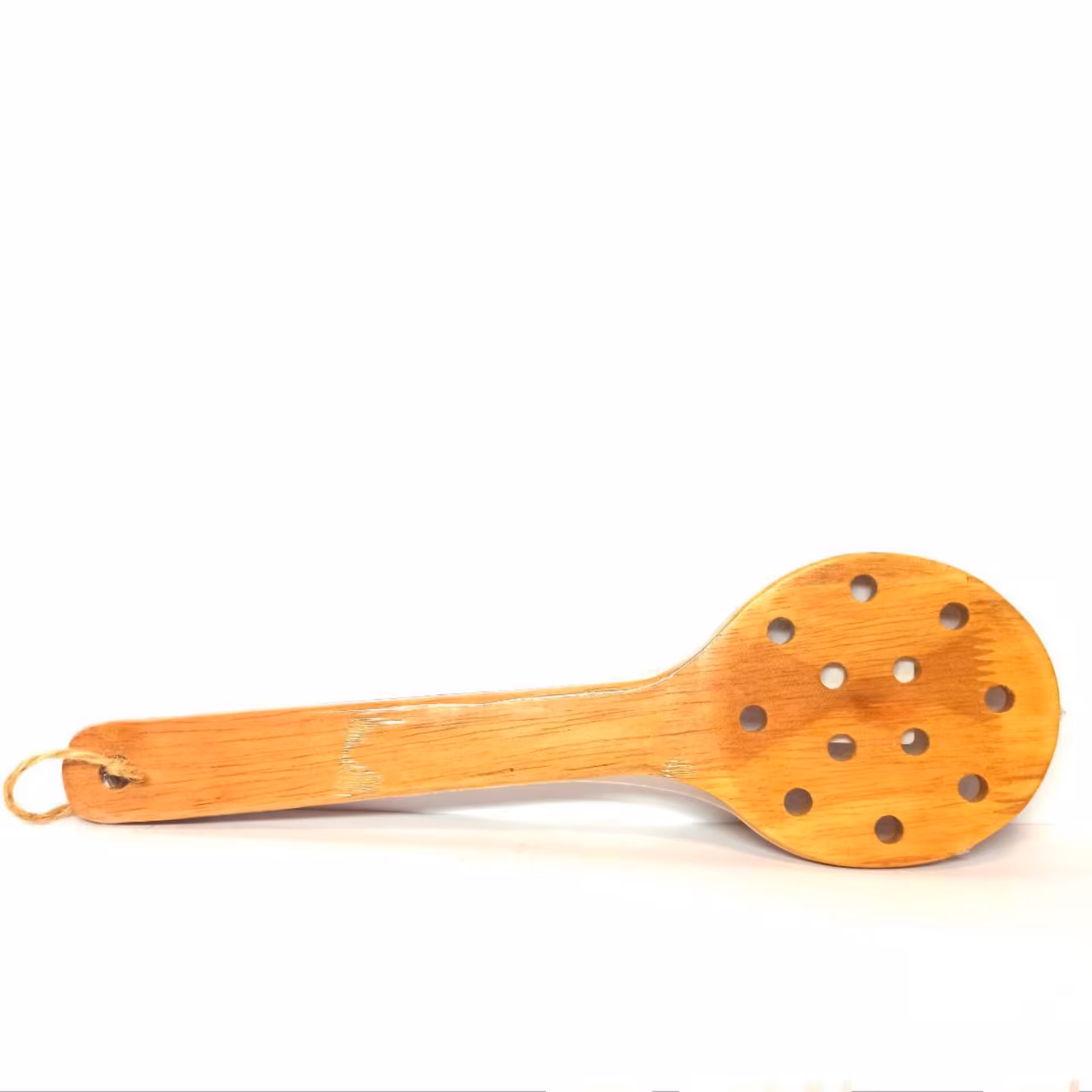 کفگیر چوبی گرد  بامبو