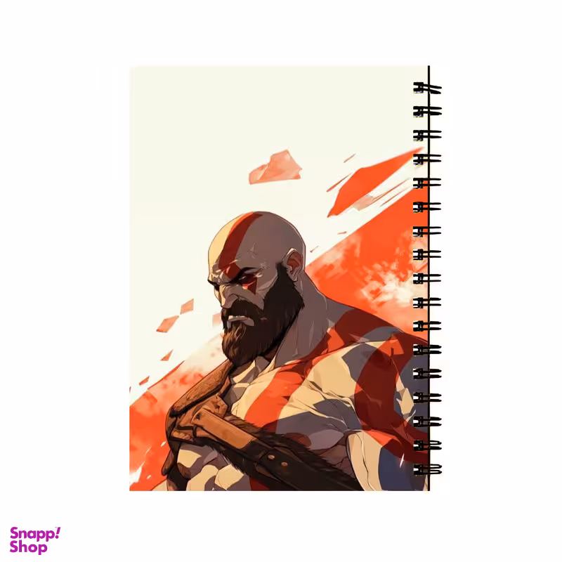 دفتر مشق 50 برگ طرح  god of war کد 3477