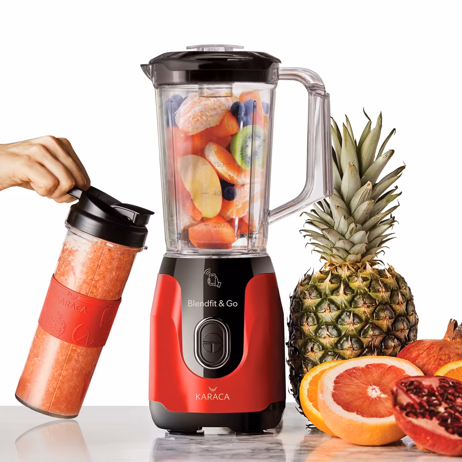 ست اسموتی کاراجا رنگ قرمز کد 502000069