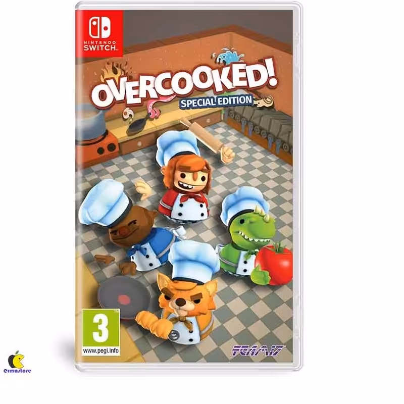 بازی  اور کوکد برای نینتندو سوییچ نسخه ویژه Overcooked 