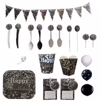 تم تولد مدل هپی خالدار سفید مجموعه 119 عددی