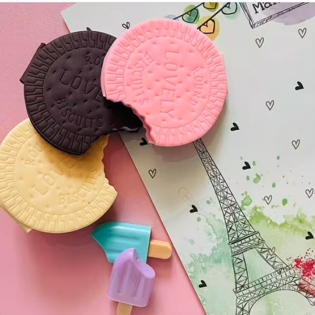 دفترچه بیسکوییتی سیلیکونی معطر