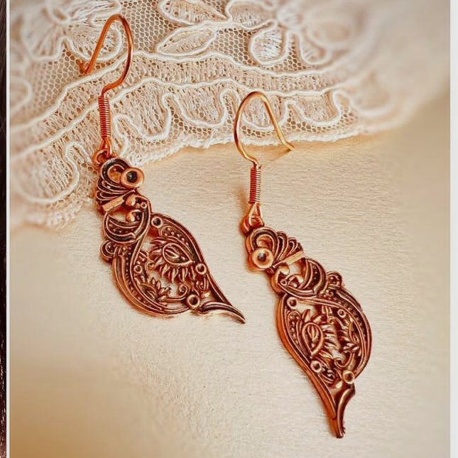 گوشواره اسلیمی ، ریخته گری