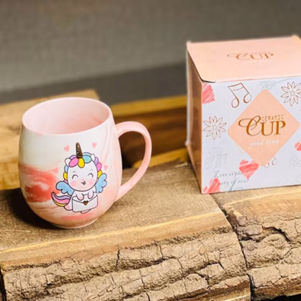 ماگ یونیکورنی ابرو بادی