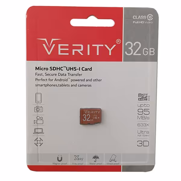 کارت حافظه Microsd 32G وریتی مدل C10