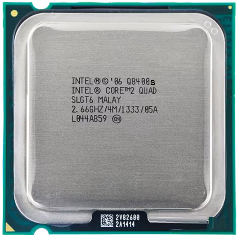 پردازنده تری اینتل مدل کیو 8400 اس با فرکانس 2.66 گیگاهرتز