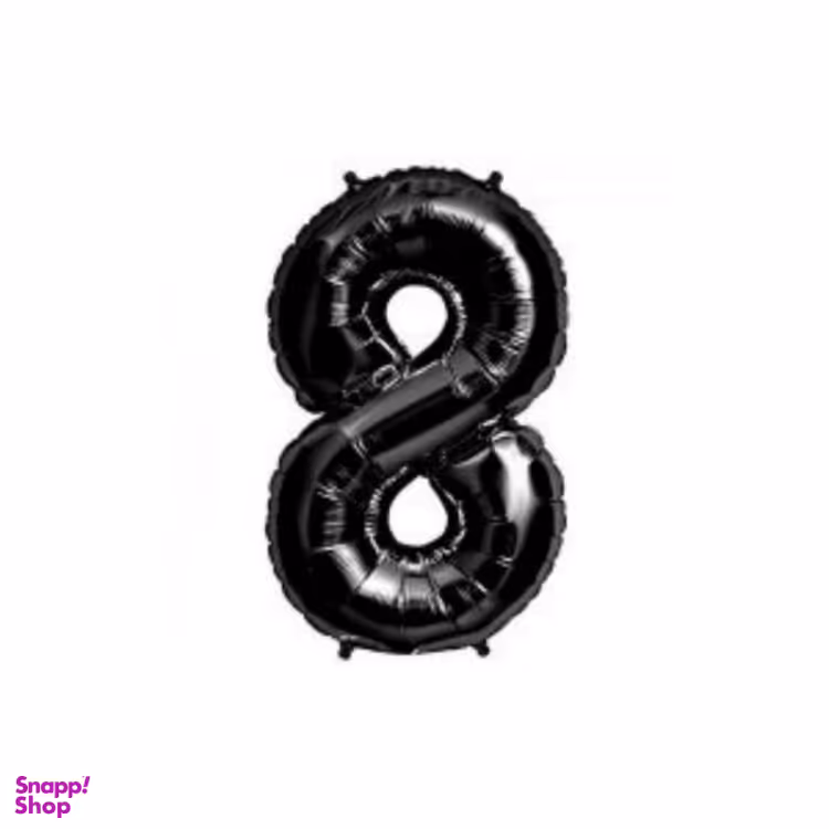 بادکنک فویلی عدد 8 سایز 32 اینچ